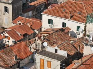 Split  33 - widok z wieży katedralnej