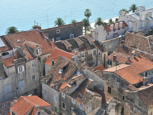 Split  38 - widok z wieży katedralnej
