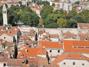 Split  39 - widok z wieży katedralnej