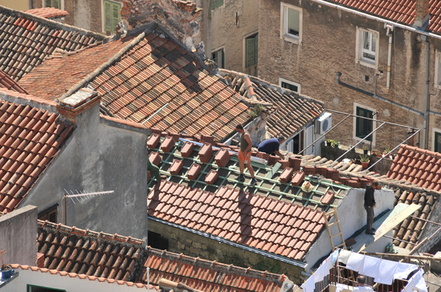 Szybenik  44 widok z Twierdzy
