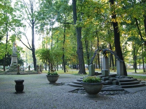 Park Miejski - pomnik Tadeusza Kościuszki i grób nieznanego żołnierza