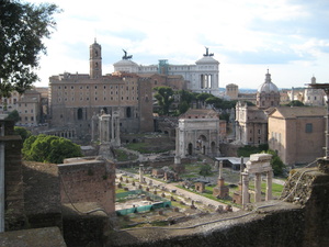 Forum Romanum i Vittoriano