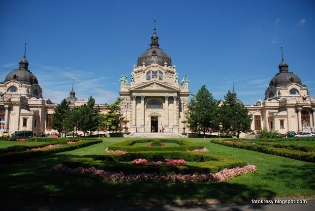 Budapeszt. Termy Szechenyi.