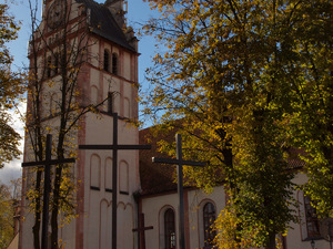 boczna wieża kościoła św Wojciecha