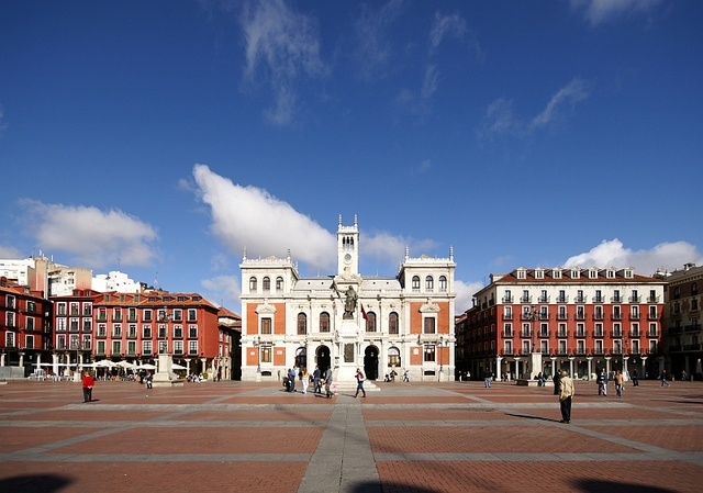 Valladolid widok Plaza Mayor