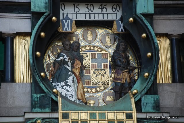 Wiedeń - zegar Anker