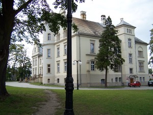 Dawny pałac von Raczków w Przyszowicach, w gminie Gierałtowice, w powiecie gliwickim