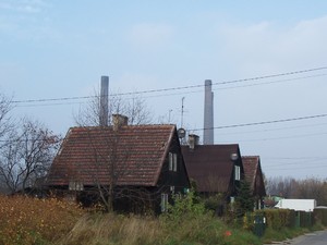 Pozostałe 3 domki fińskie w Bytomiu-Szombierkach
