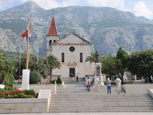 Makarska  8 katedra św. Marka