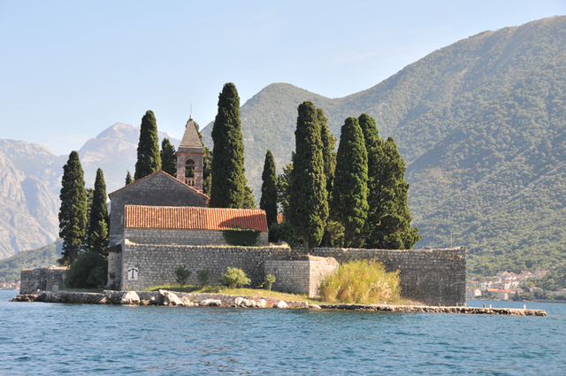 Perast  17 wyspa św. Jerzego