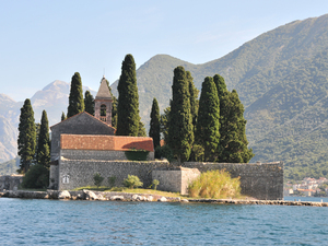 Perast  17 wyspa św. Jerzego