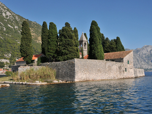 Perast  32 wyspa św. Jerzego