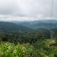 widok na górzyste Cameroon Hihglands z Gunung Jasar 