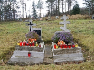 cmentarz przycerkiewny w Olchowcu