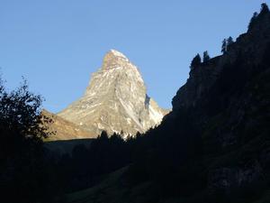 Matterhorn o poranku - Szwajcaria