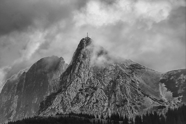 Widok na Giewont