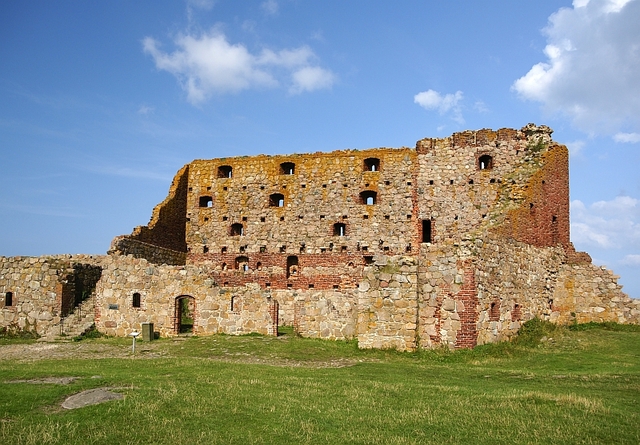 Ruiny zamku Hammershus