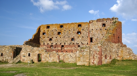 Ruiny zamku Hammershus