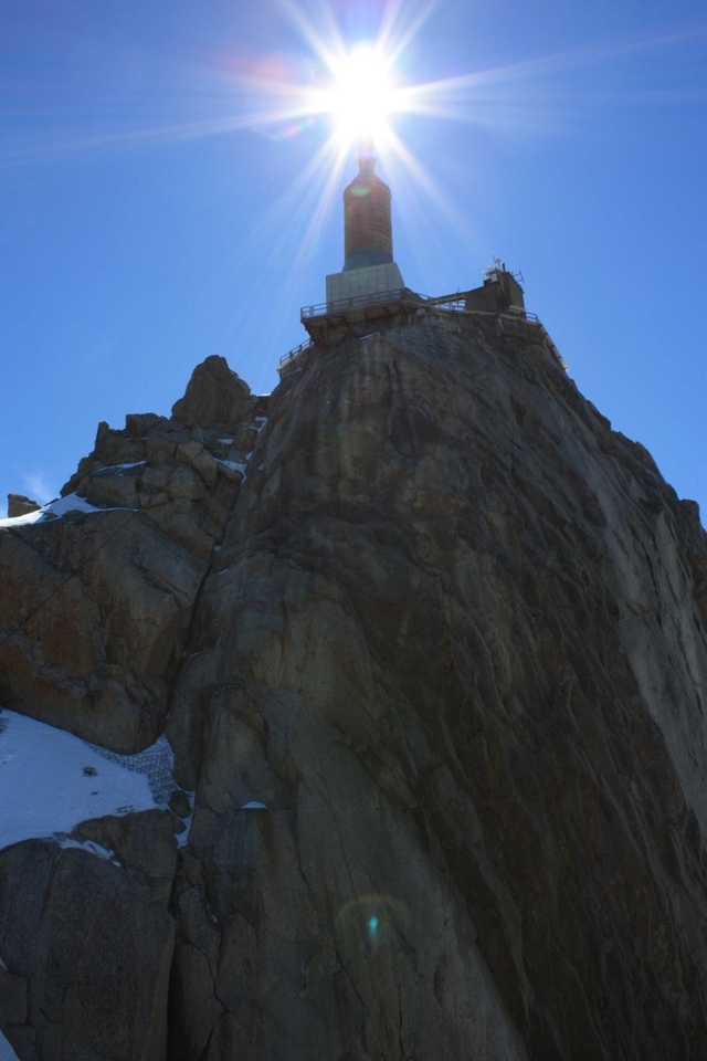 Aiguille du Midi, 3842 m n.p.m. Chamonix -Mont Blanc