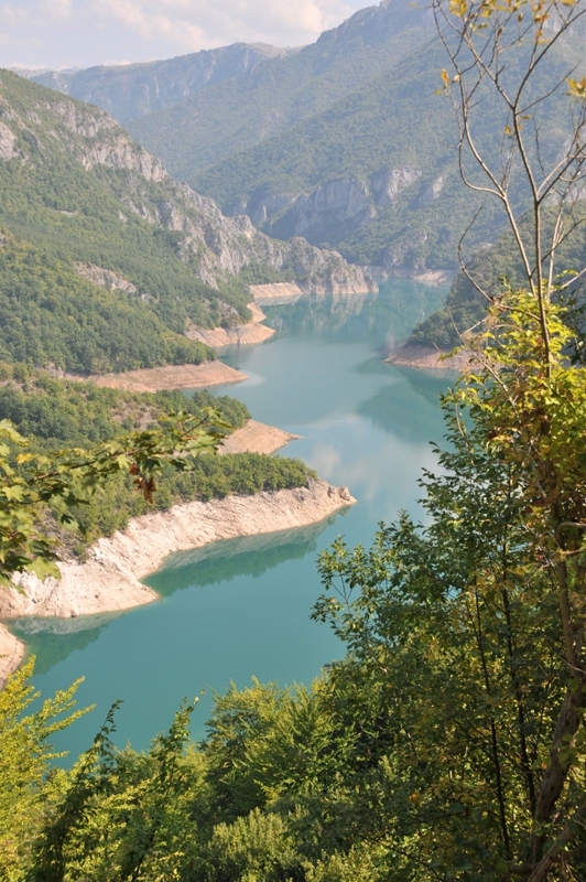 Kanion pivy    jezioro pivsko  2 