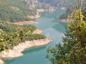 Kanion pivy    jezioro pivsko  2 