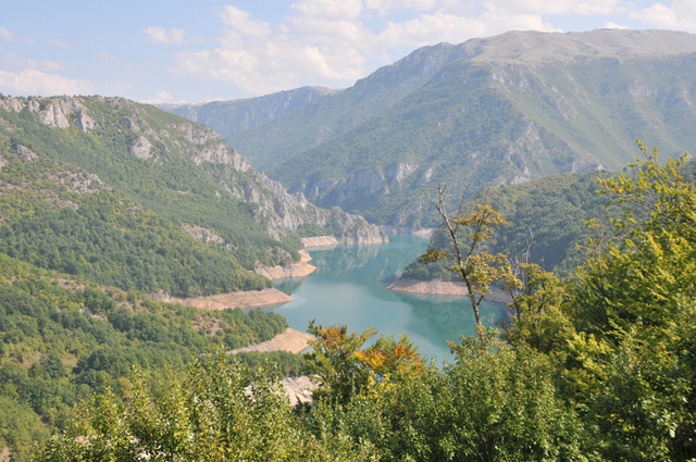 Kanion pivy    jezioro pivsko  5 