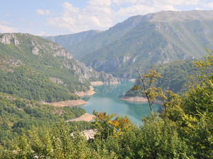 Kanion pivy    jezioro pivsko  5 