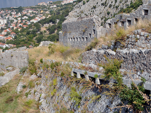 Kotor  30 droga do Twierdzy św. Jana