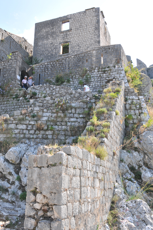 Kotor  31 droga do Twierdzy św. Jana
