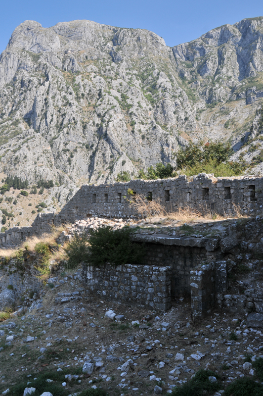 Kotor  39 widok z Twierdzy św. Jana