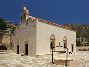 Moni Preveli cerkiew w klasztorze