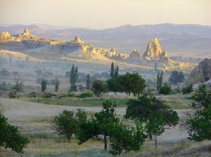 Zaspany krajobraz (Kapadocja)