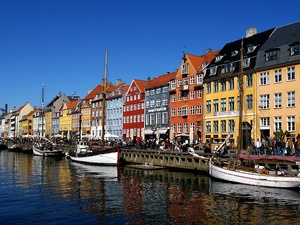 Kopenhaga port Nyhavn