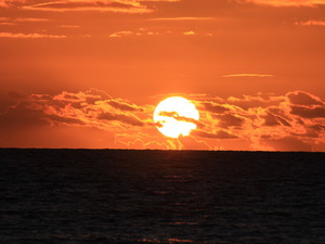 wschód słońca na Dawn Beach