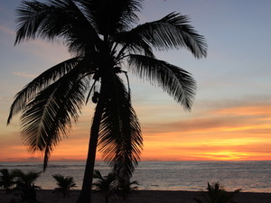 Coralita Beach o wschodzie