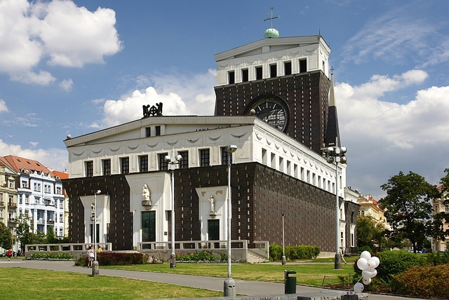 Praga kościół projektu Joze Plecnika