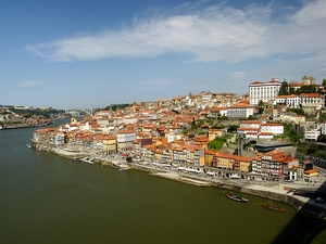 Porto widok z mostu na Ribeirę