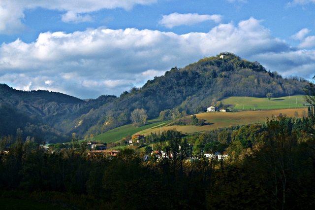 widok z drogi do ....