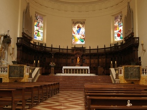 wnętrze Bazyliki Santa Maria degli Angeli
