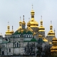Kijow kopuły Ławry Peczerskiej