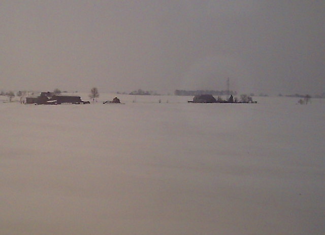 Zima - okolice Torunia