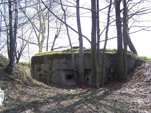Mikołów-Śmiłowice, jeden ze schronów