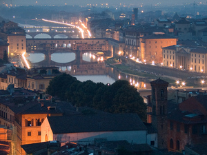Ponte Vecchio z góry