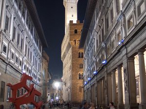 widok na Palazzio Vecchio