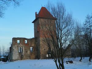 Chudów, zamek z XVI wieku