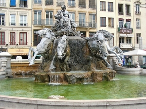 Lyon fontanna Bartholdiego
