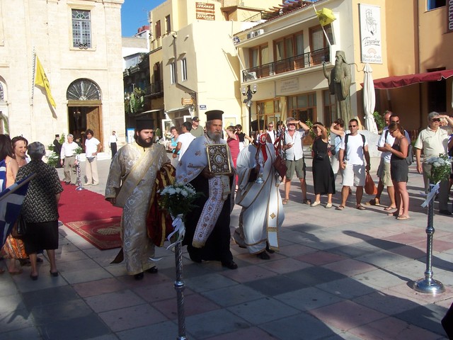 Chania - Kreta, wizyta patriarchy Aleksandrii