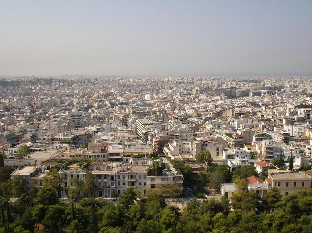 Widok na Ateny