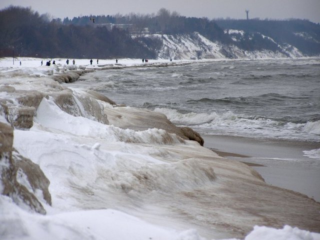 Władysławowo zimową porą