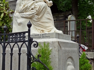 Paryż - Cmentarz Père-Lachaise 